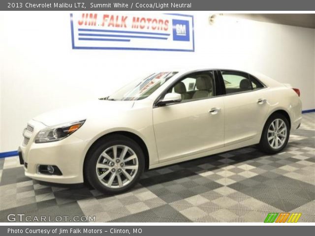 2013 Chevrolet Malibu LTZ in Summit White