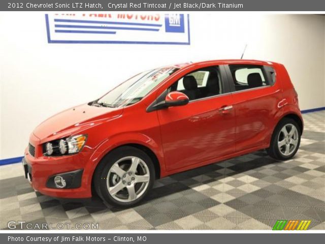 2012 Chevrolet Sonic LTZ Hatch in Crystal Red Tintcoat