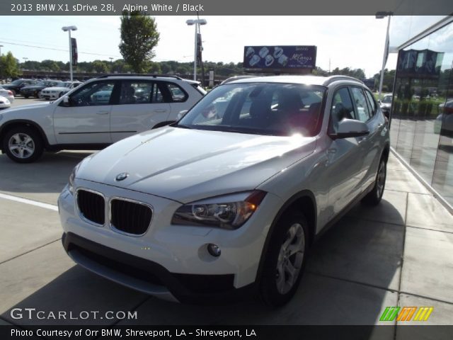 2013 BMW X1 sDrive 28i in Alpine White