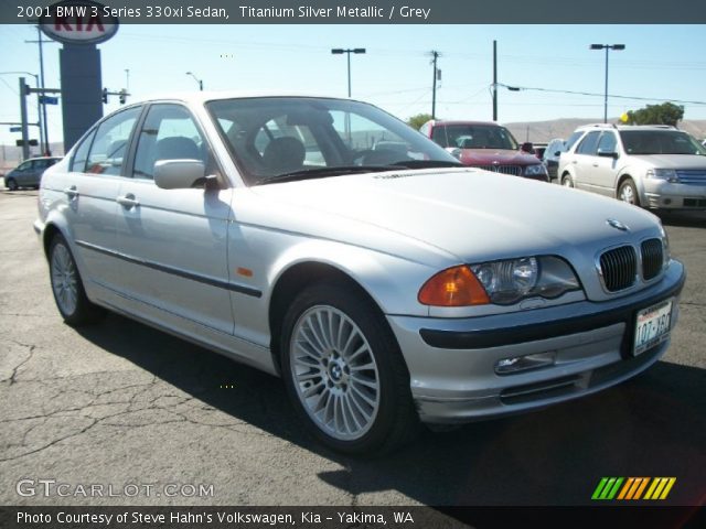 2001 BMW 3 Series 330xi Sedan in Titanium Silver Metallic