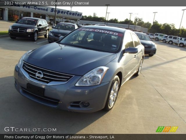 2012 Nissan Altima 2.5 S in Ocean Gray