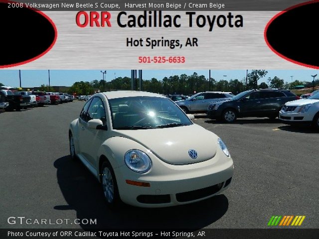 2008 Volkswagen New Beetle S Coupe in Harvest Moon Beige