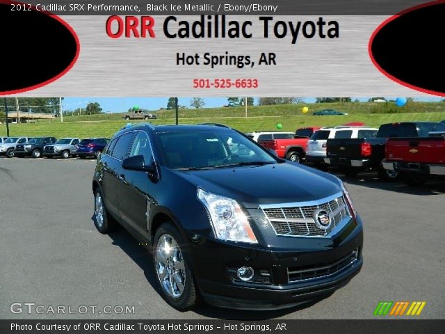 2012 Cadillac SRX Performance in Black Ice Metallic