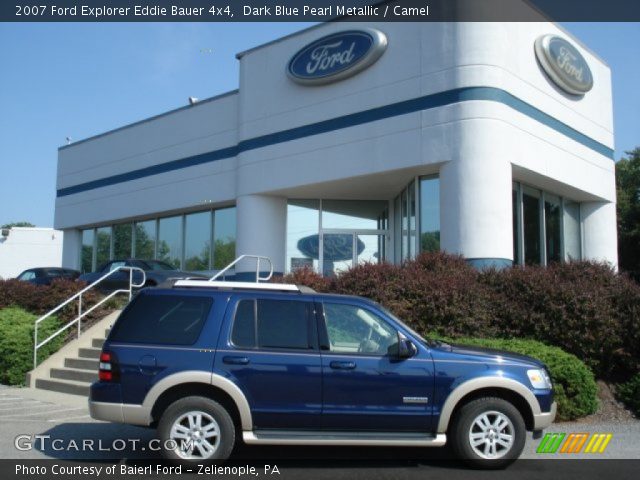 2007 Ford Explorer Eddie Bauer 4x4 in Dark Blue Pearl Metallic
