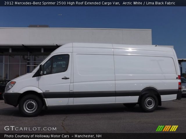 2012 Mercedes-Benz Sprinter 2500 High Roof Extended Cargo Van in Arctic White