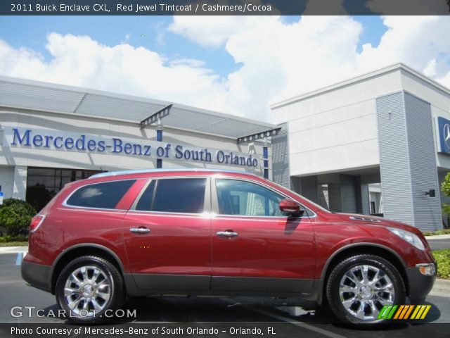 2011 Buick Enclave CXL in Red Jewel Tintcoat