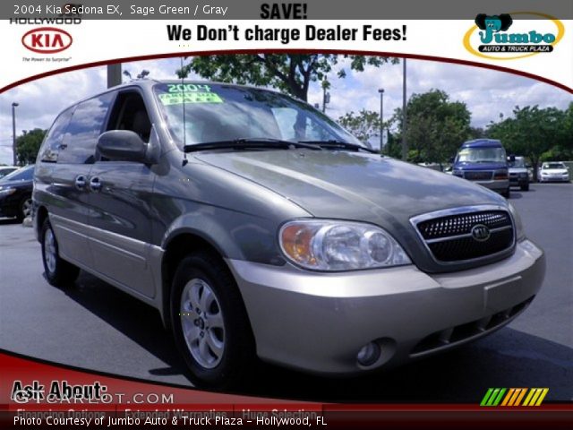 2004 Kia Sedona EX in Sage Green