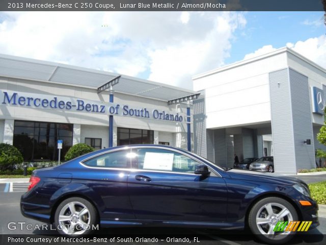 2013 Mercedes-Benz C 250 Coupe in Lunar Blue Metallic