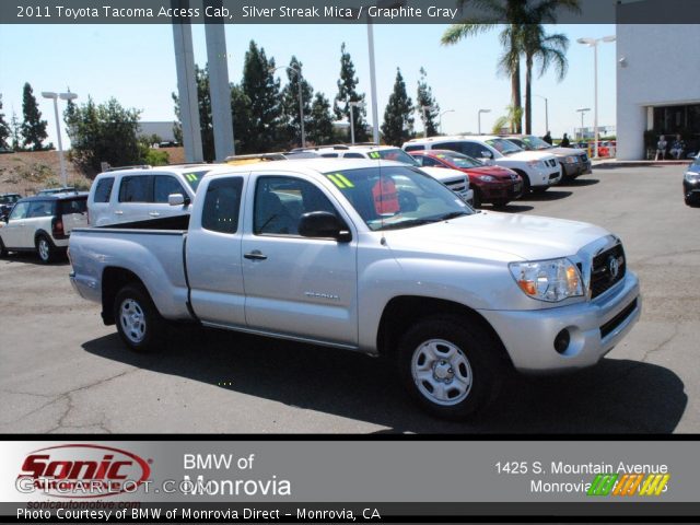 2011 Toyota Tacoma Access Cab in Silver Streak Mica