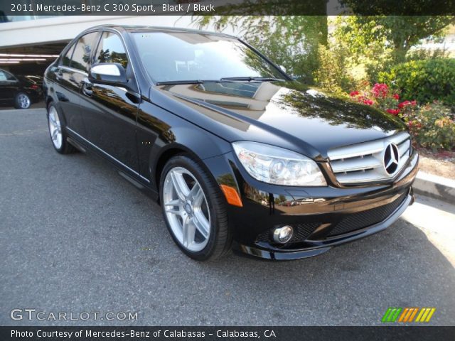 2011 Mercedes-Benz C 300 Sport in Black