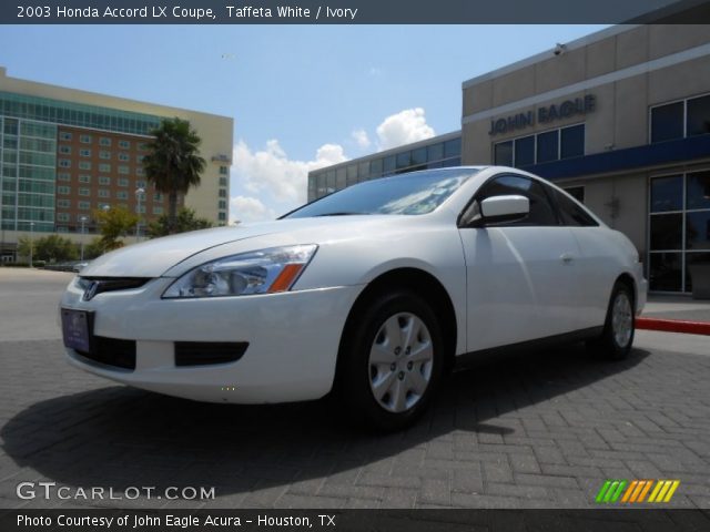 2003 Honda Accord LX Coupe in Taffeta White