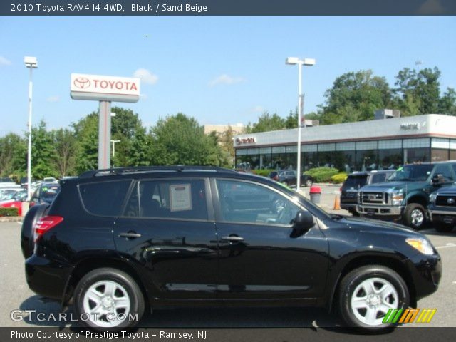 2010 Toyota RAV4 I4 4WD in Black
