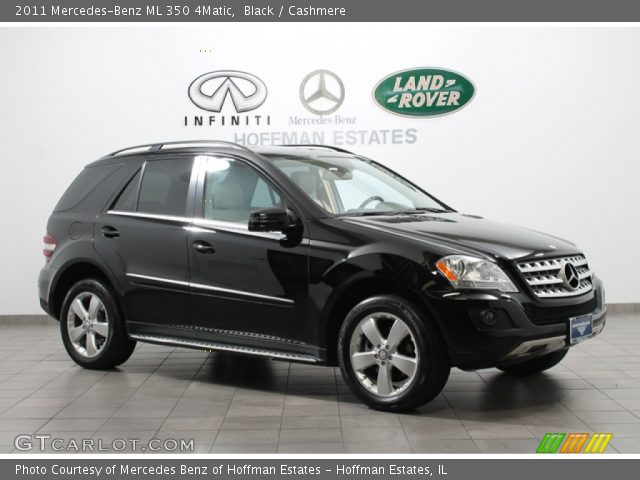 2011 Mercedes-Benz ML 350 4Matic in Black