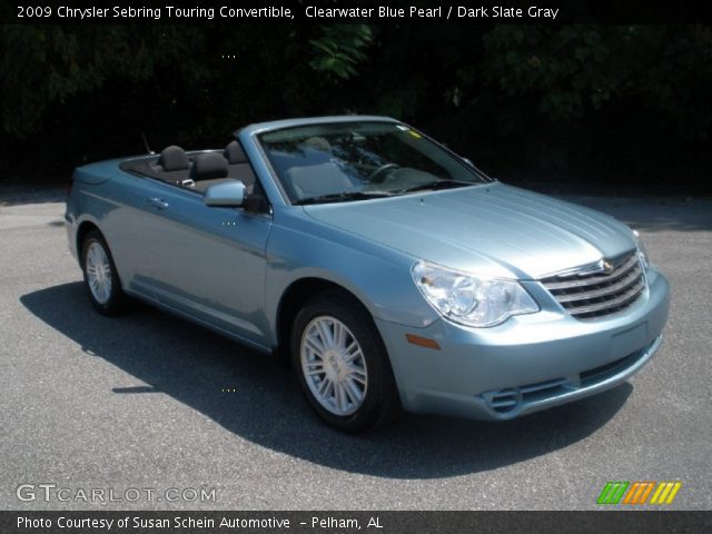 2009 Chrysler Sebring Touring Convertible in Clearwater Blue Pearl