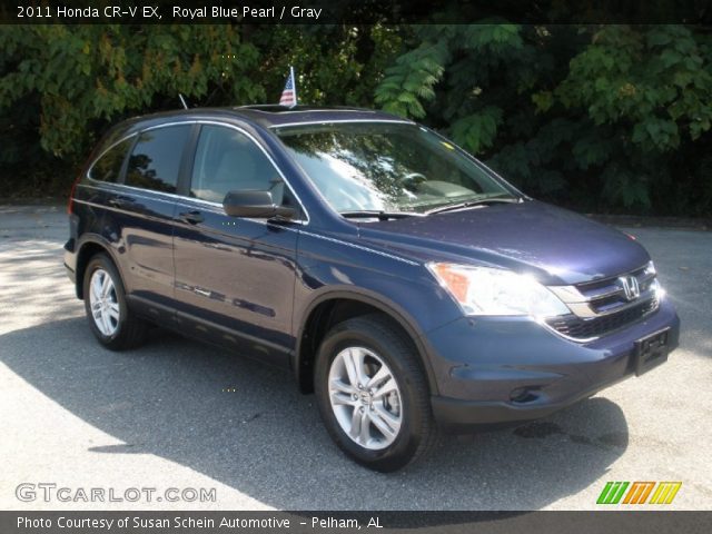 2011 Honda CR-V EX in Royal Blue Pearl