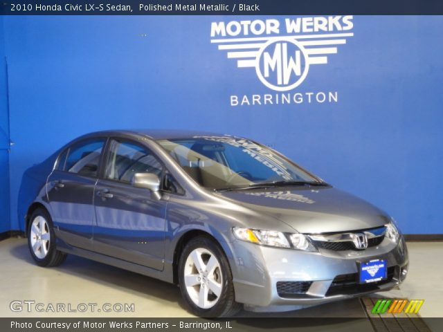 2010 Honda Civic LX-S Sedan in Polished Metal Metallic