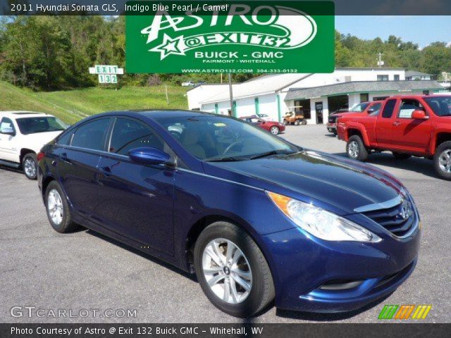 2011 Hyundai Sonata GLS in Indigo Blue Pearl