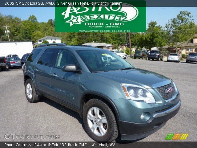 2009 GMC Acadia SLE AWD in Silver Green Metallic