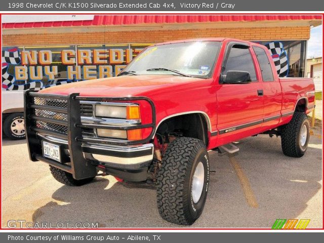 1998 Chevrolet C/K K1500 Silverado Extended Cab 4x4 in Victory Red