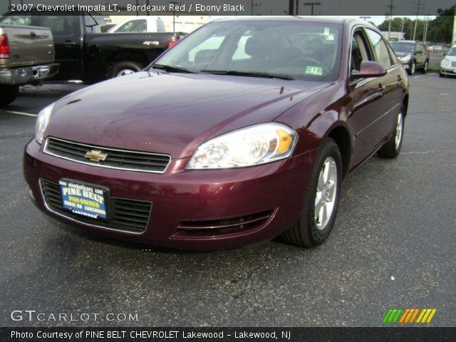 2007 Chevrolet Impala LT in Bordeaux Red