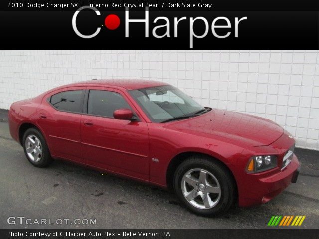 2010 Dodge Charger SXT in Inferno Red Crystal Pearl