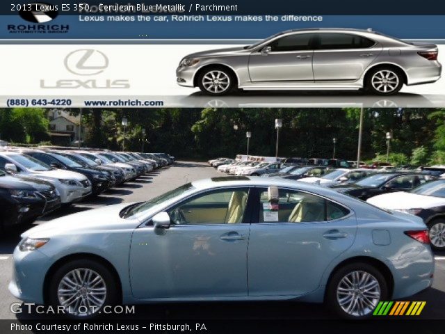2013 Lexus ES 350 in Cerulean Blue Metallic