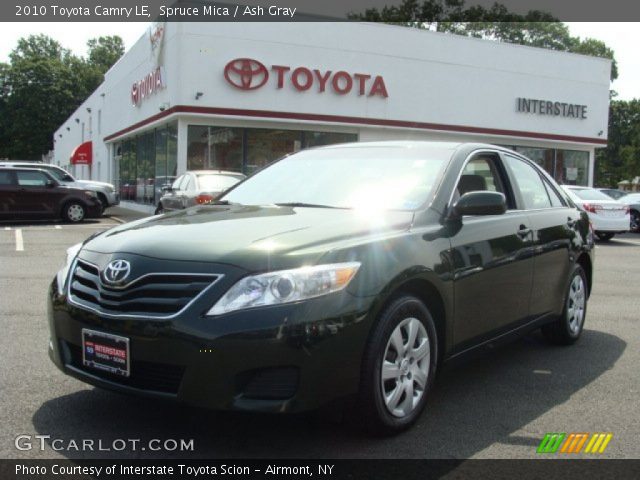 2010 Toyota Camry LE in Spruce Mica