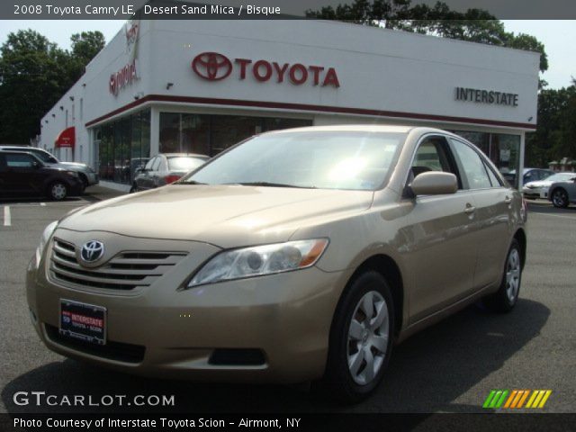 2008 Toyota Camry LE in Desert Sand Mica