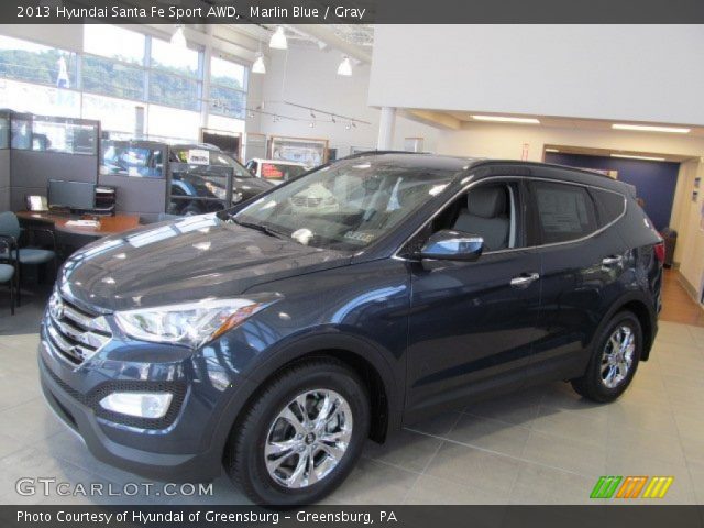 2013 Hyundai Santa Fe Sport AWD in Marlin Blue