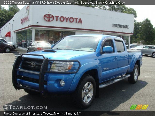 2006 Toyota Tacoma V6 TRD Sport Double Cab 4x4 in Speedway Blue