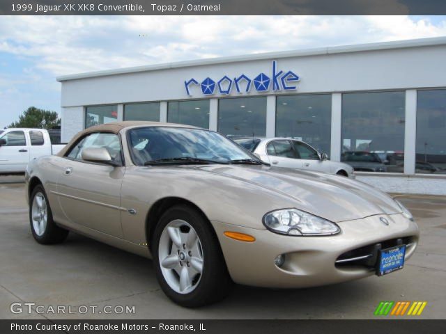 1999 Jaguar XK XK8 Convertible in Topaz