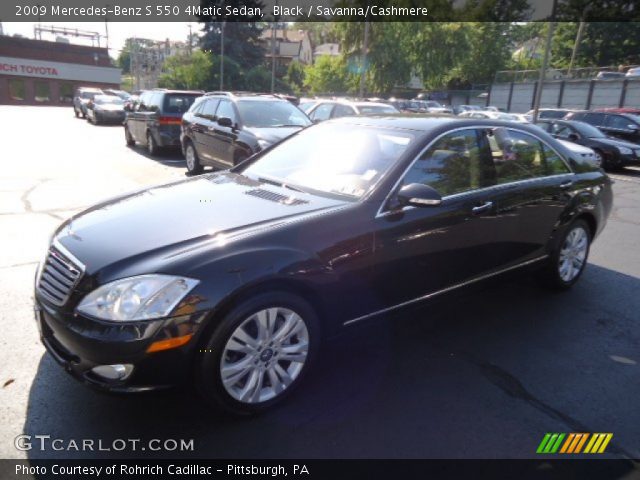 2009 Mercedes-Benz S 550 4Matic Sedan in Black