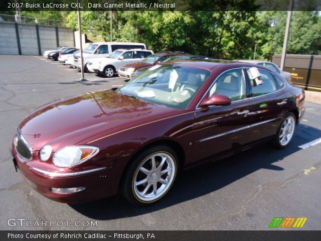 2007 Buick LaCrosse CXL in Dark Garnet Metallic