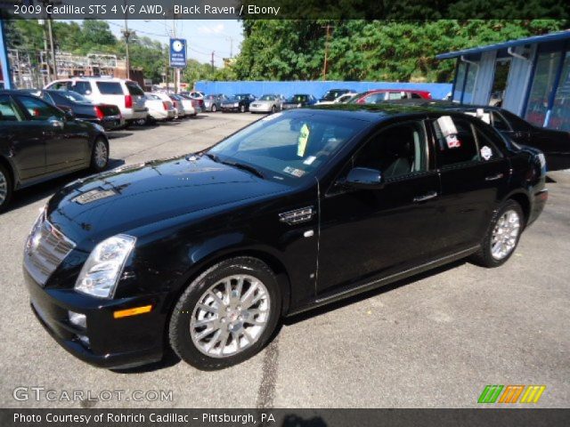 2009 Cadillac STS 4 V6 AWD in Black Raven