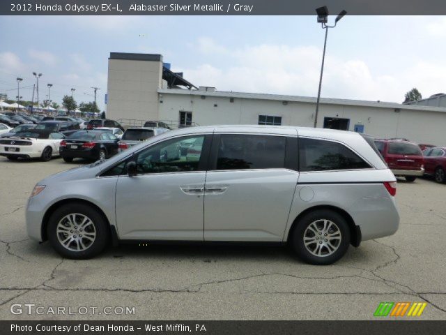 2012 Honda Odyssey EX-L in Alabaster Silver Metallic