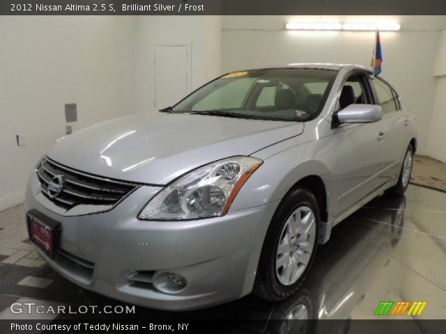 2012 Nissan Altima 2.5 S in Brilliant Silver