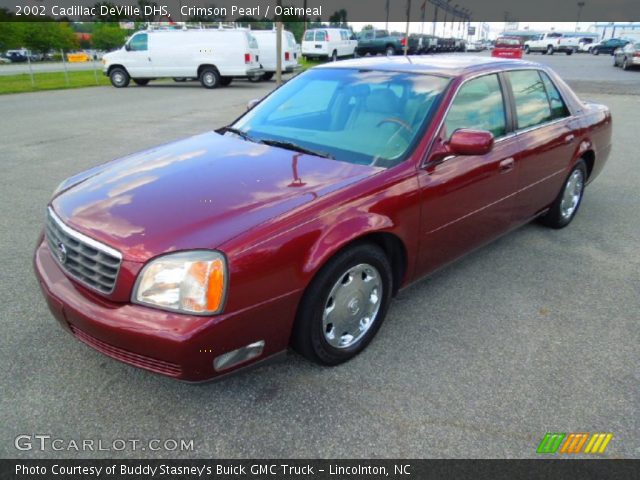 2002 Cadillac DeVille DHS in Crimson Pearl