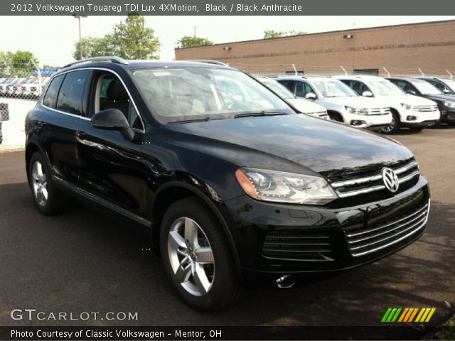 2012 Volkswagen Touareg TDI Lux 4XMotion in Black