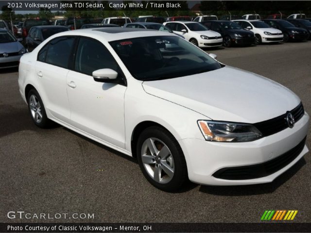 2012 Volkswagen Jetta TDI Sedan in Candy White