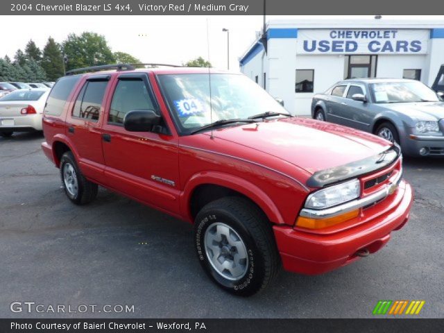 2004 Chevrolet Blazer LS 4x4 in Victory Red