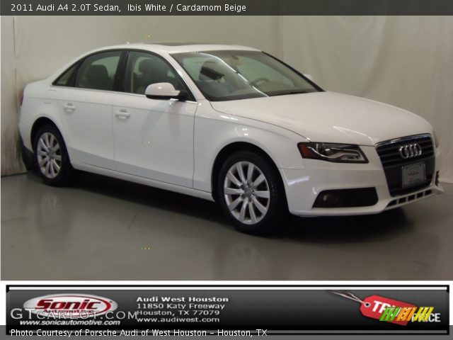 2011 Audi A4 2.0T Sedan in Ibis White