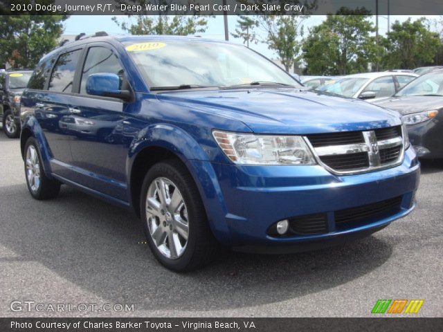 2010 Dodge Journey R/T in Deep Water Blue Pearl Coat