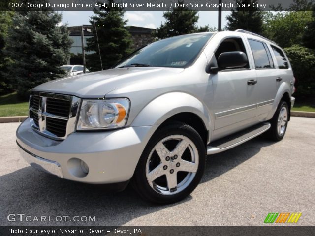 2007 Dodge Durango Limited 4x4 in Bright Silver Metallic