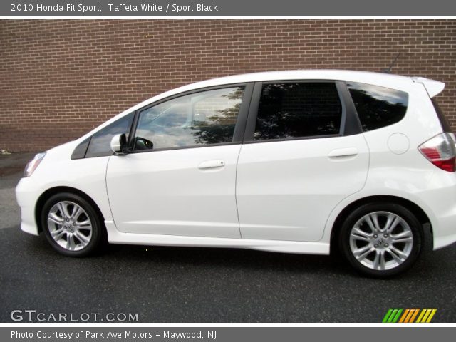 2010 Honda Fit Sport in Taffeta White