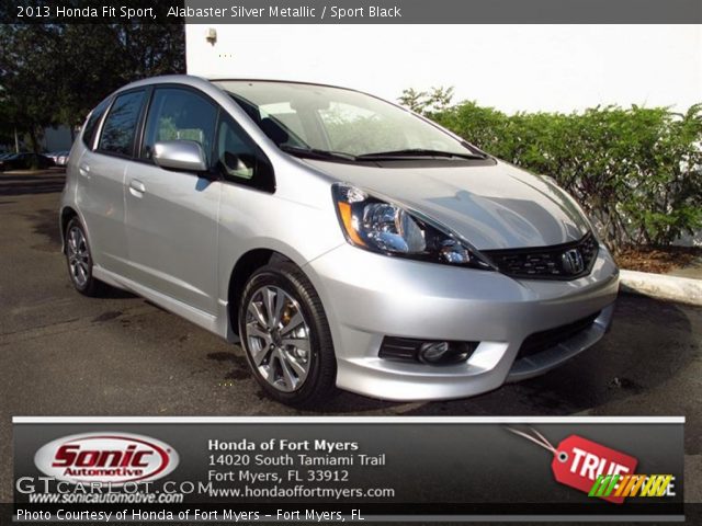 2013 Honda Fit Sport in Alabaster Silver Metallic