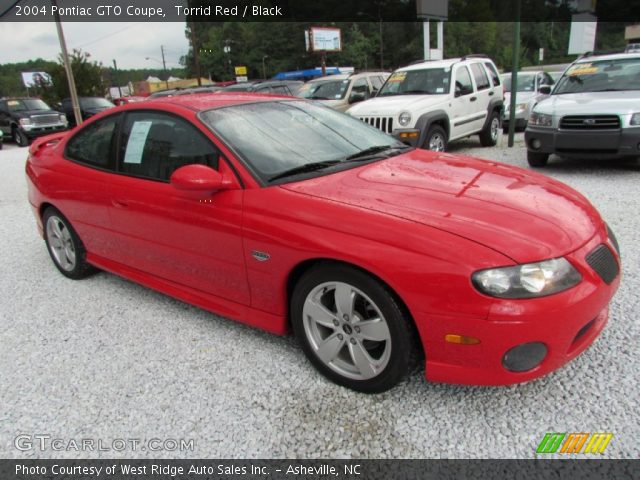 2004 Pontiac GTO Coupe in Torrid Red