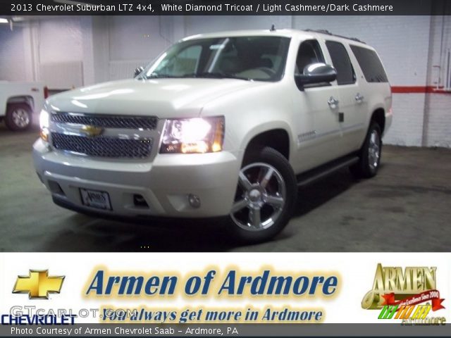 2013 Chevrolet Suburban LTZ 4x4 in White Diamond Tricoat