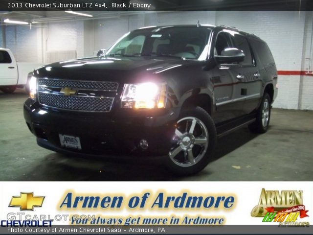 2013 Chevrolet Suburban LTZ 4x4 in Black