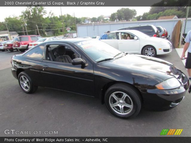 2003 Chevrolet Cavalier LS Coupe in Black