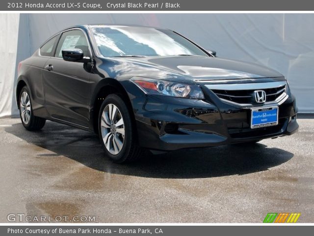 2012 Honda Accord LX-S Coupe in Crystal Black Pearl
